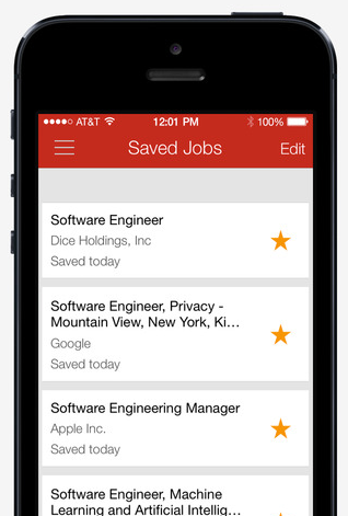 Go to article Check Out the Dice Job Search App 2.0